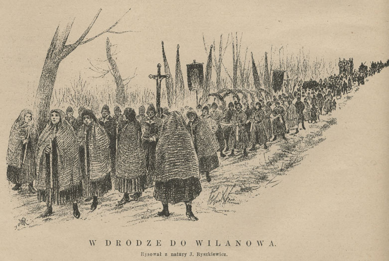 Pogrzeb ś. p. Augustowej hr. Potockiej J. Ryszkiewicz